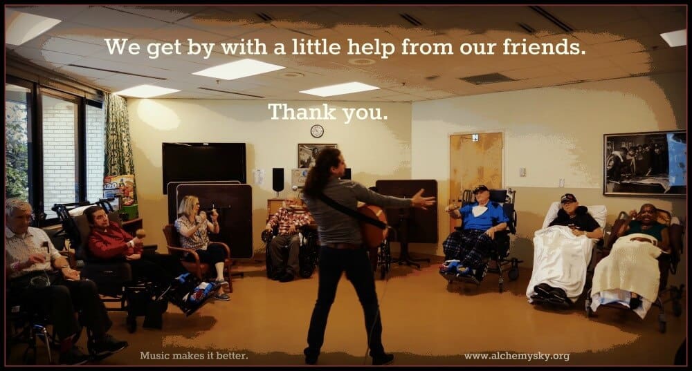 Donate to Veterans music therapy
